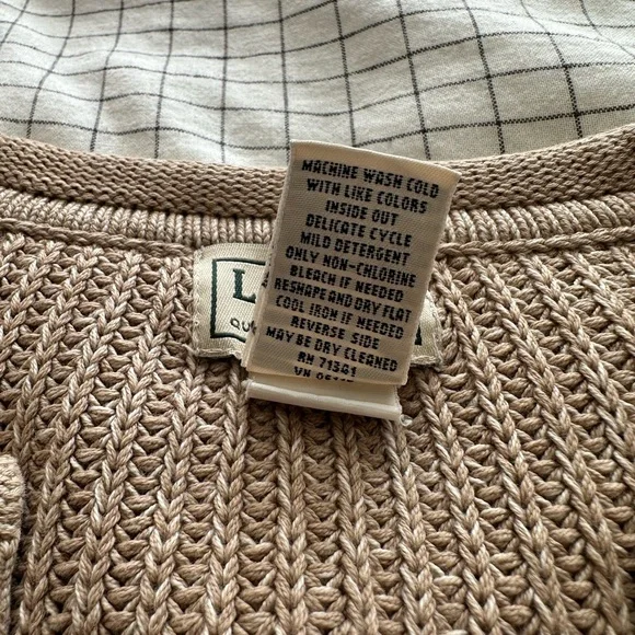 L.L. Bean Knit Sweater - Picture 3 of 4